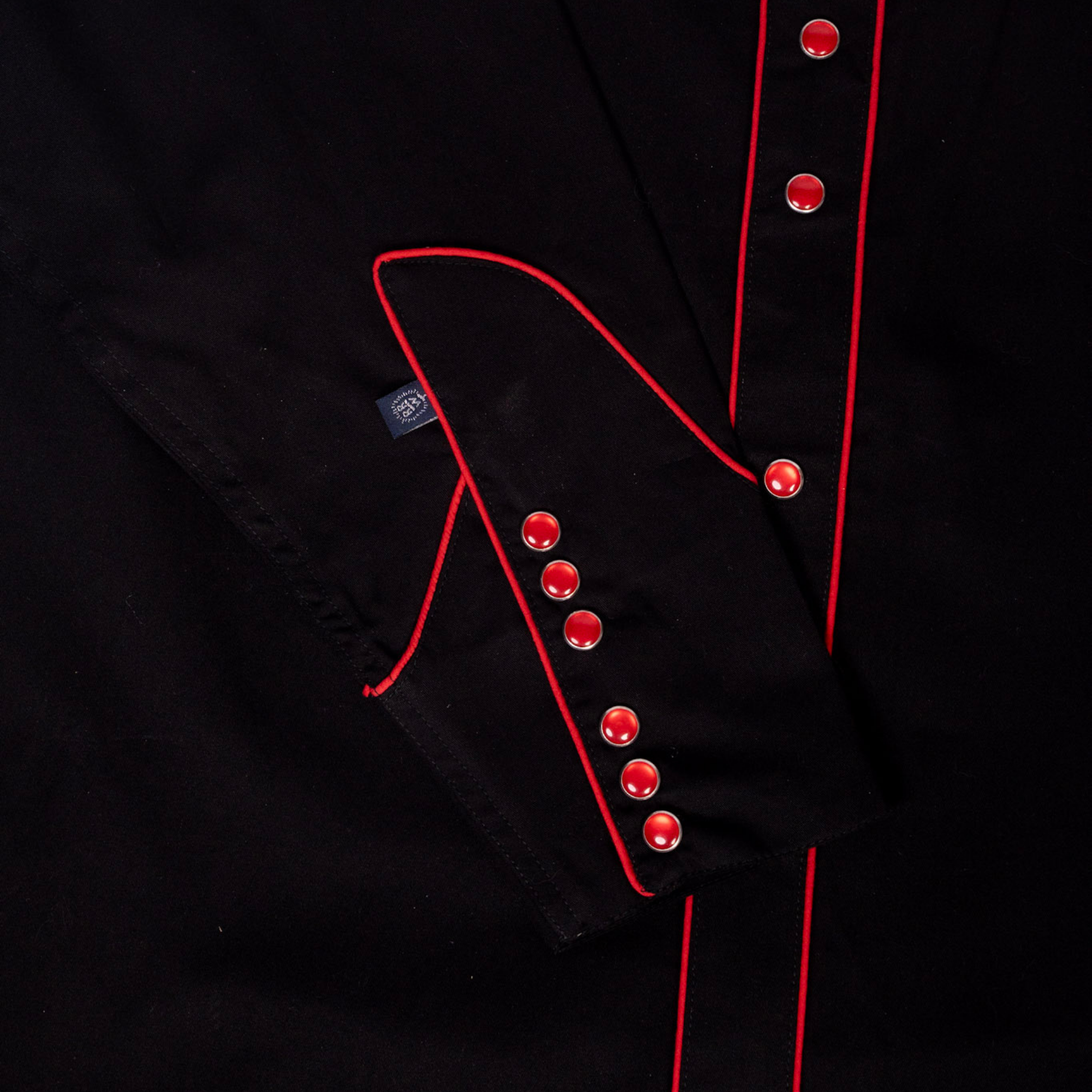 Men’s Skulls & Roses Vintage Embroidered Western Shirt Regular Price