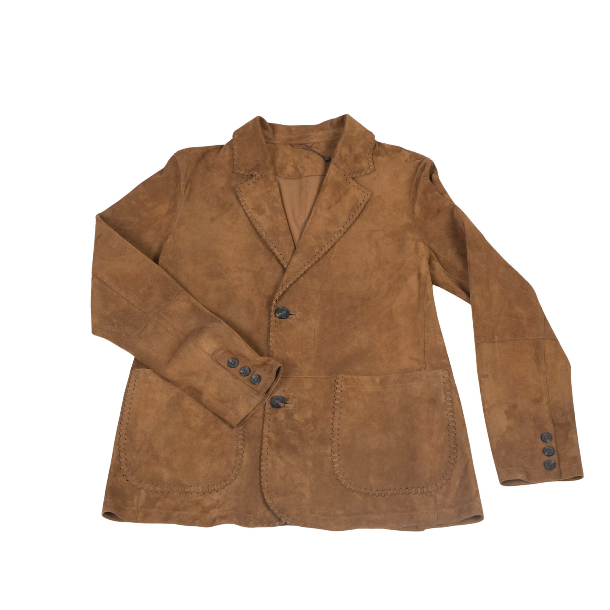 Brown Suede Lambskin Jacket