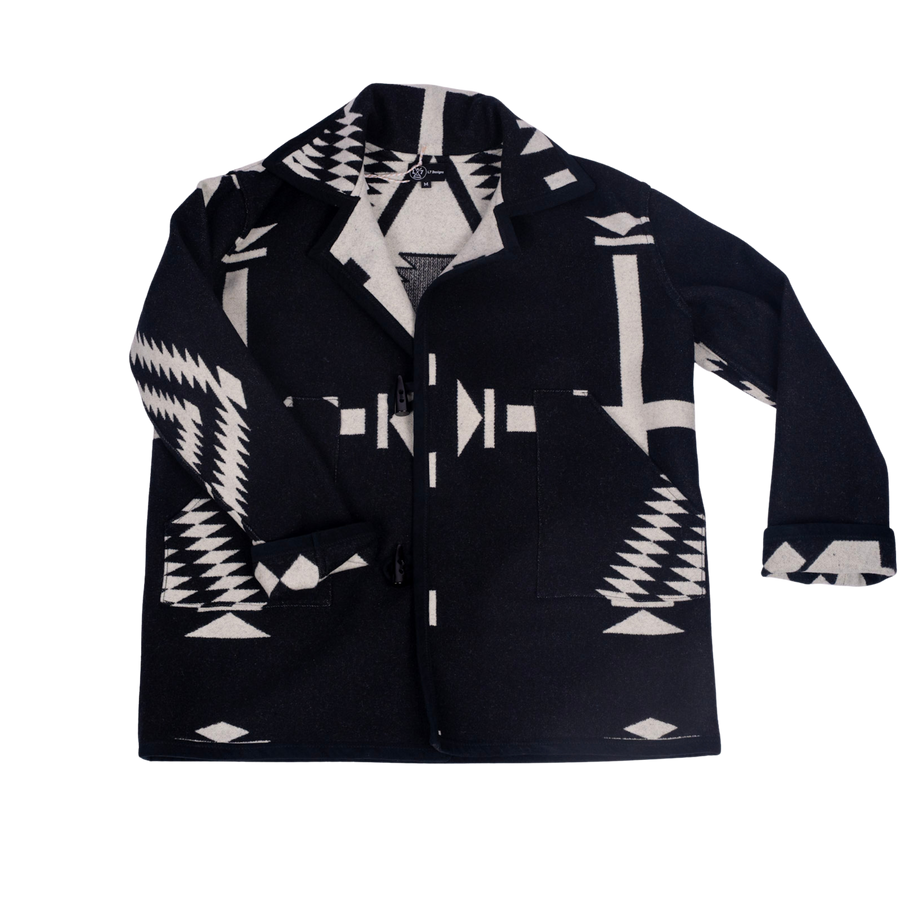 Los Ojos Car Coat - Oversized