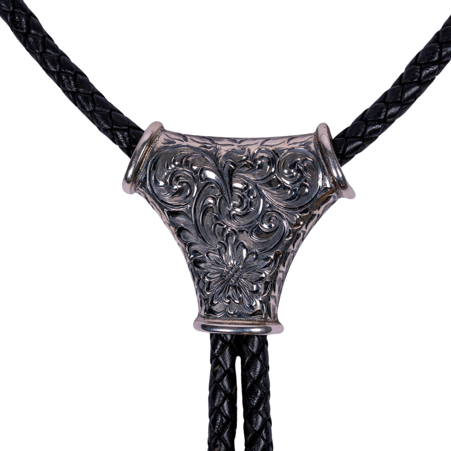 The Engraved Blossom Bolo