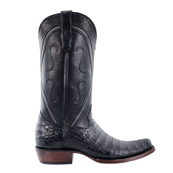 R. Watson Caiman Belly Cowboy Boot – Medium Round Toe