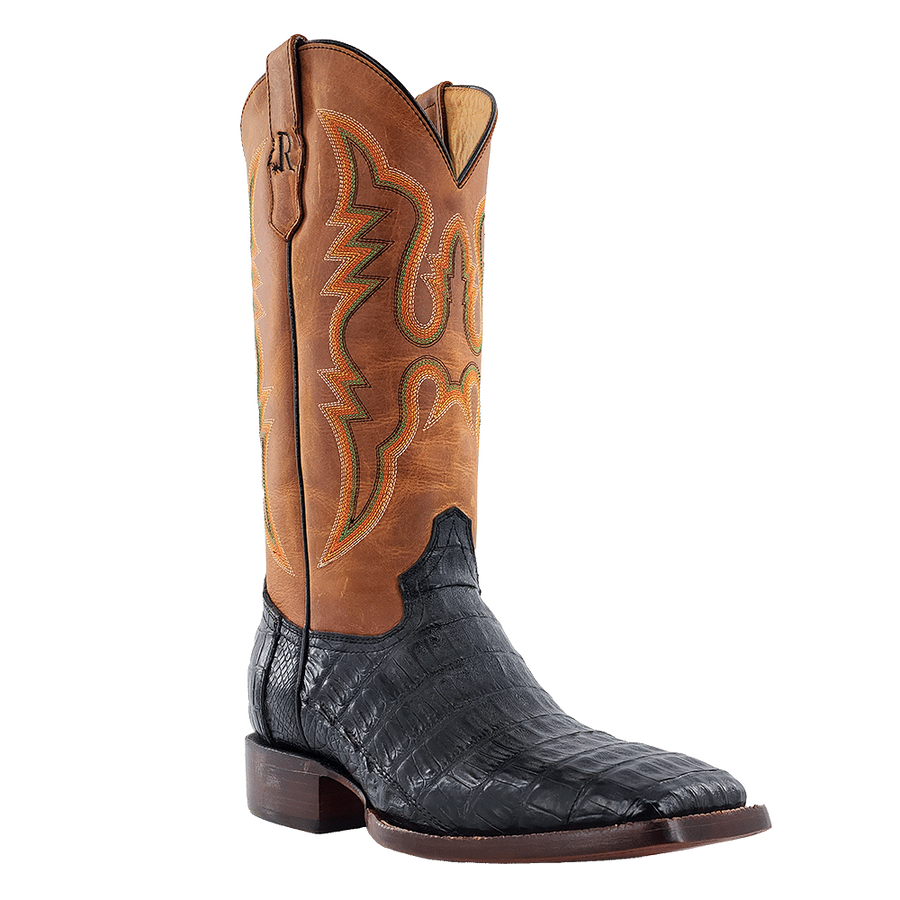 Men’s Caiman Tail Wide Square 13″
