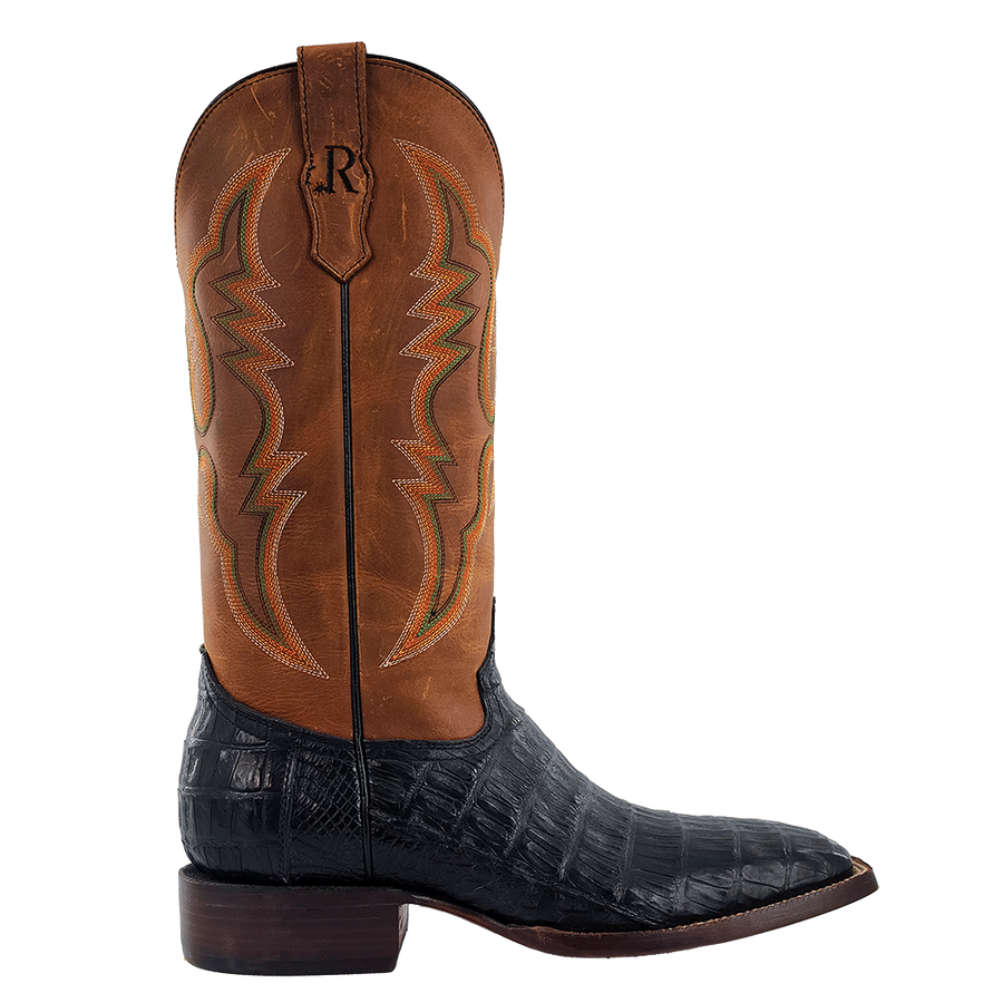 Men’s Caiman Tail Wide Square 13″