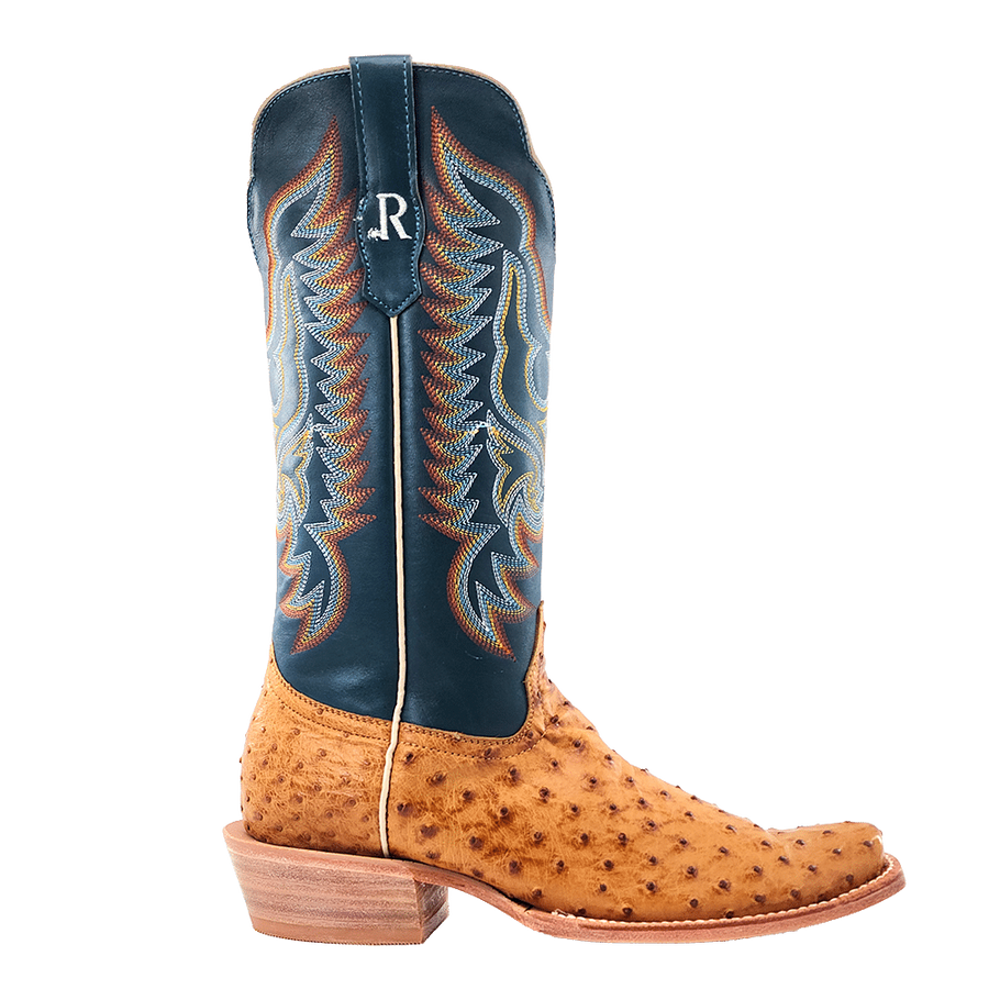 Men’s Full Quill Ostrich Narrow Square