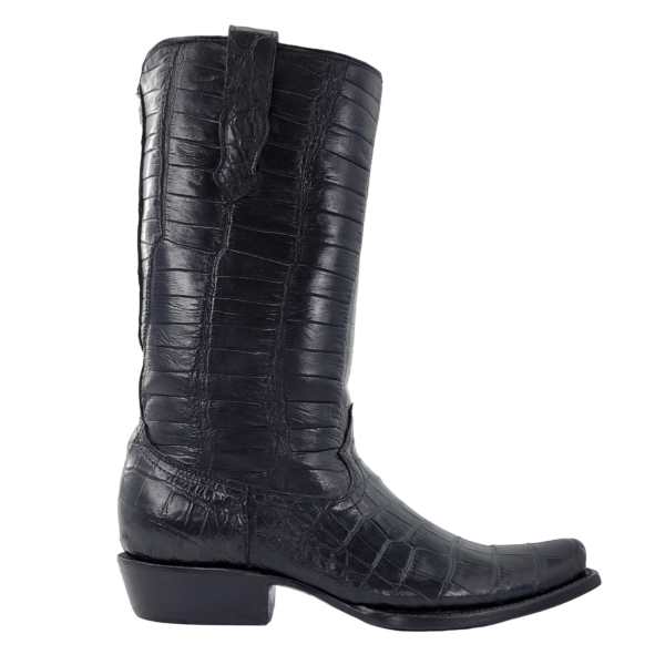R. Watson Special Edition American Alligator Cowboy Boot – Wide Square Toe