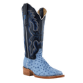 R. Watson Women's Full Quill Ostrich Cowboy Boot – Wide Square Toe