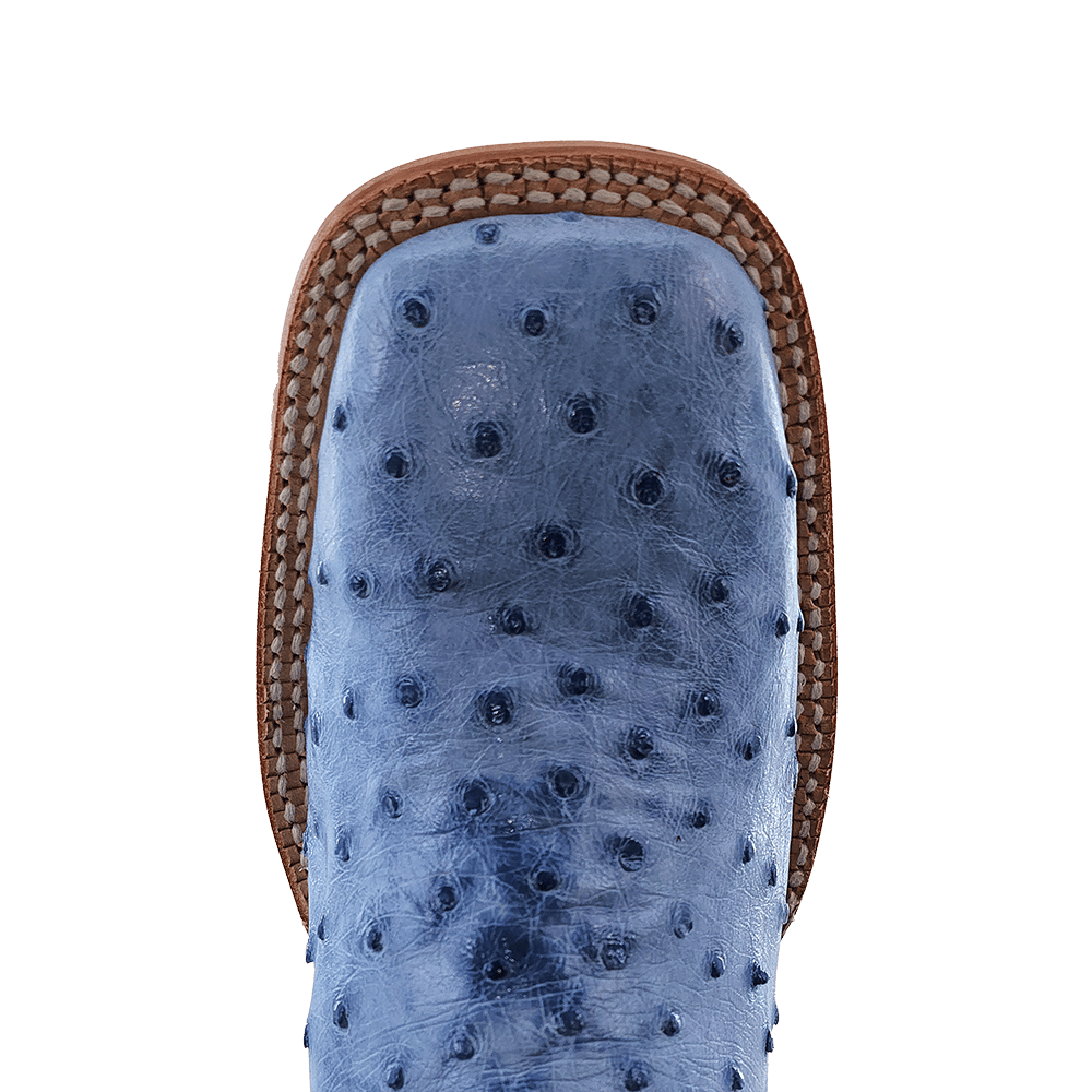 R. Watson Women's Full Quill Ostrich Cowboy Boot – Wide Square Toe