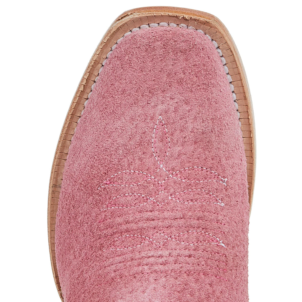 R. Watson Women's Rose Boar Cowgirl Boot – Cutter Toe