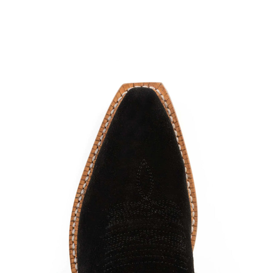 R.W. Ranch Women's Roughout Western Boot – Snip Toe