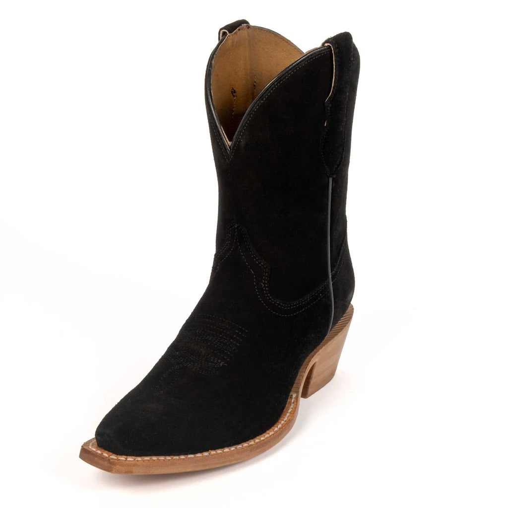 R.W. Ranch Women's Roughout Western Boot – Snip Toe