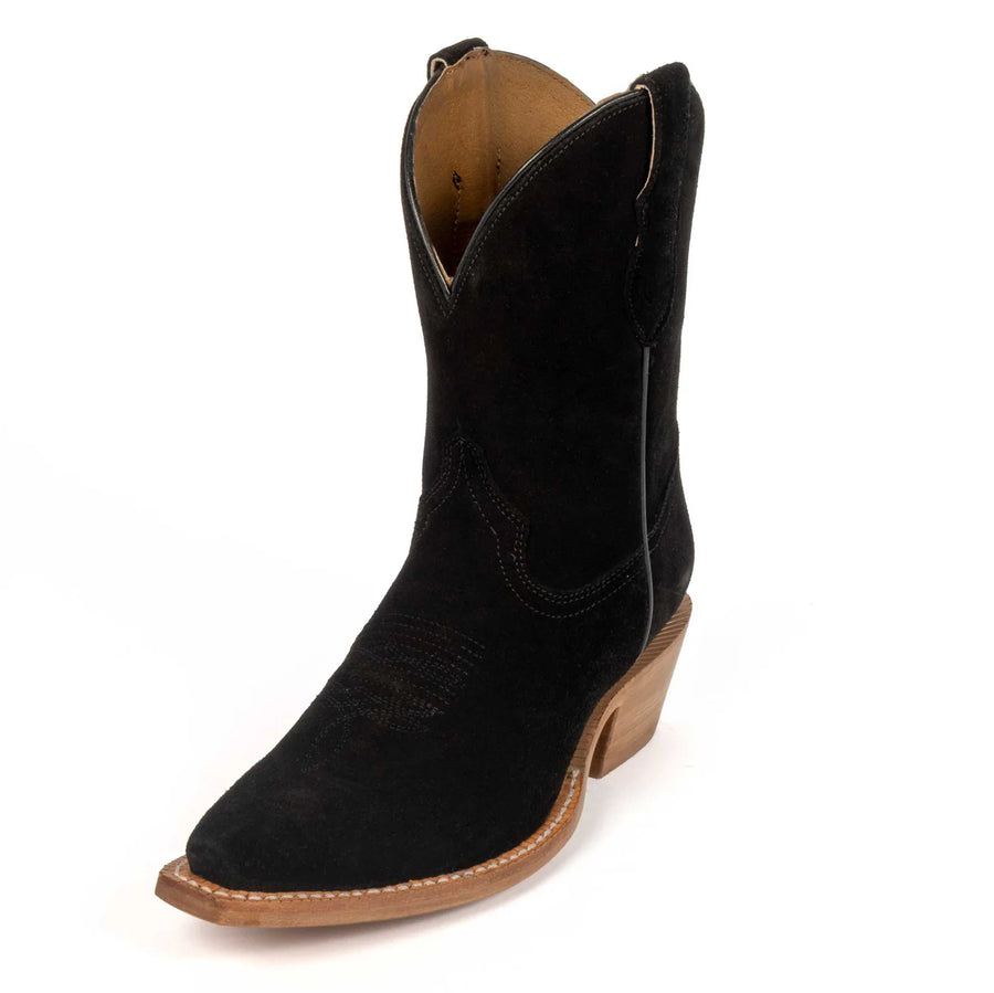 R.W. Ranch Women's Roughout Western Boot – Snip Toe